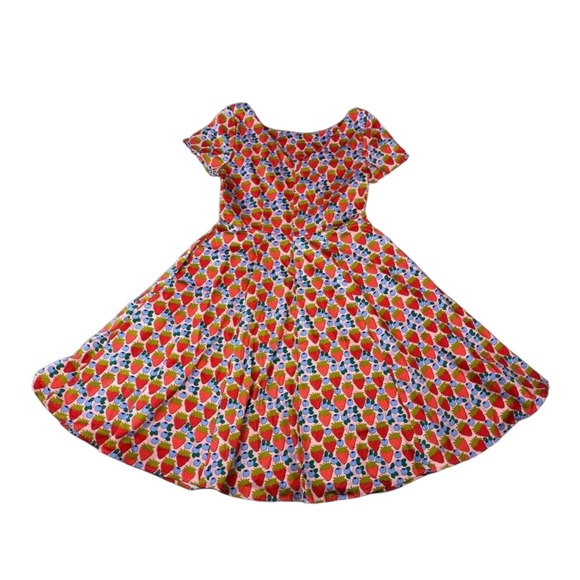 EVA ROSE Strawberry Print Dres - Picture 4 of 11